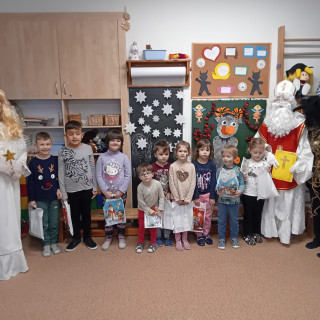 Mikuláš, Anděl a Čert